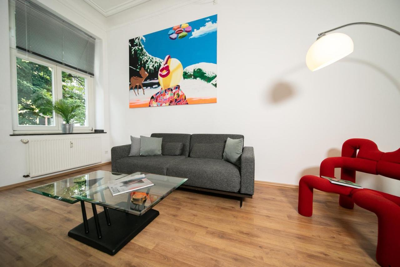 White 60 Qm - Zentral - Balkon - Messe Apartment *