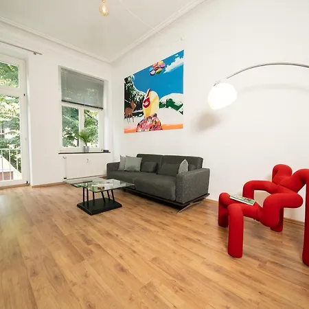 Appartement White 60 Qm - Zentral - Balkon - Messe